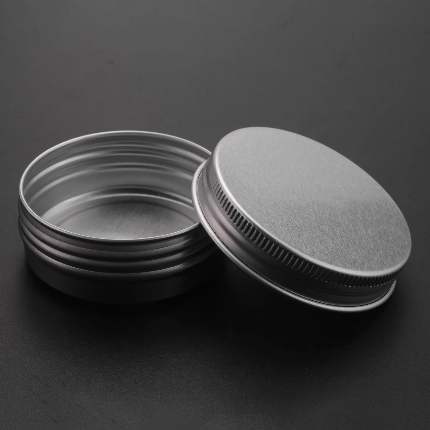 Pacote a24p de 25 - 15ml de lata de alumínio grande compõem potes de vela capacidade vazia grande cosmético/vela/vasos de especiarias/produto de cabelo/doce