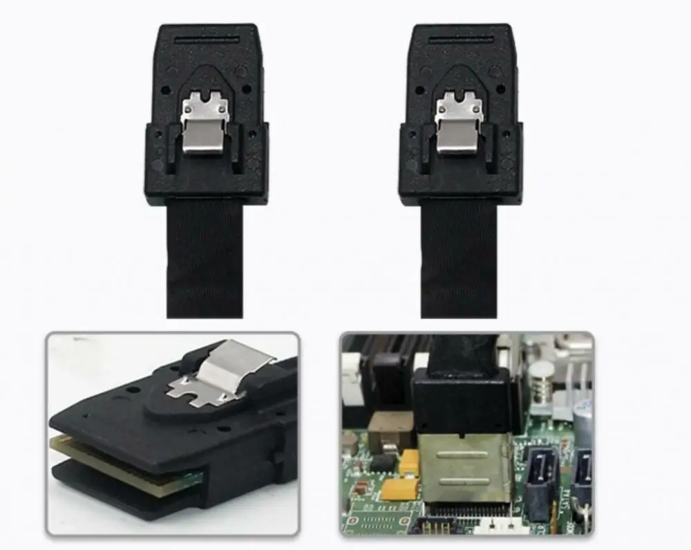 Kabel RAID Internal Mini SAS 36Pin SFF-8087 ke SFF-8087 1m