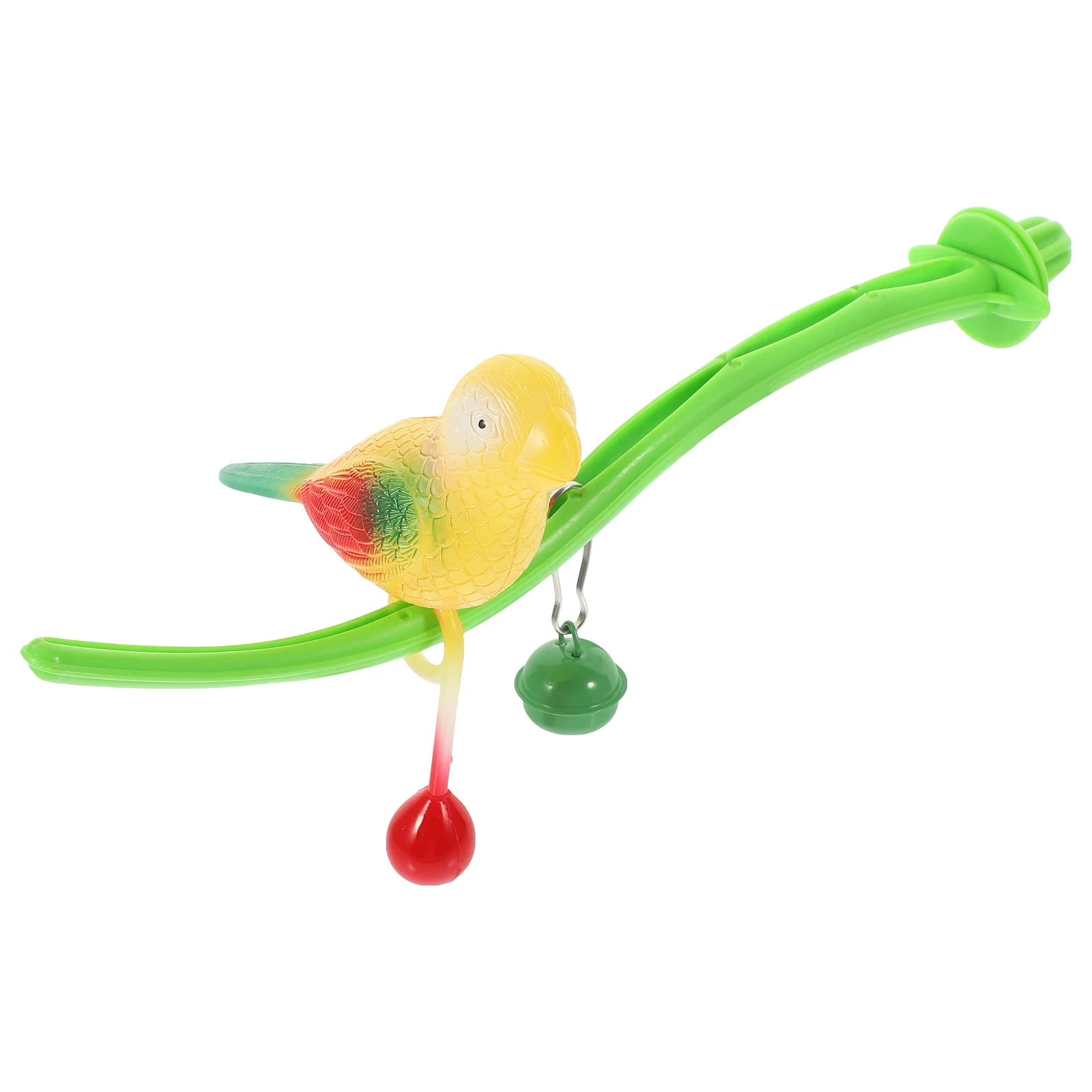 

Parrot Pole Toy Bird Stand for Train Perch Small Toys Cage Stands Parakeet Birds