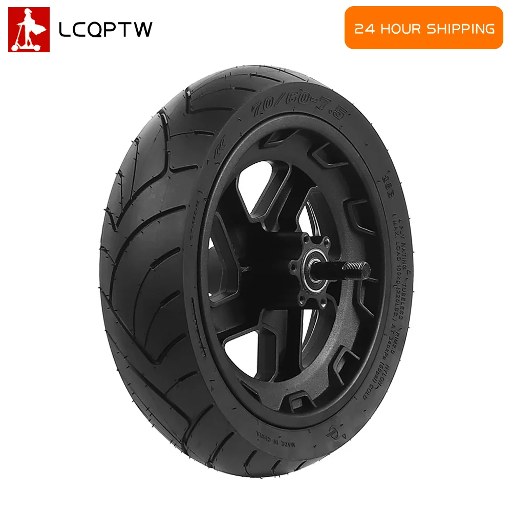 

11-дюймовая вакуумная шина 70/60-7,5, ступица колеса для электрического скутера Ninebot Max G3, прочные амортизирующие запасные части для переднего колеса