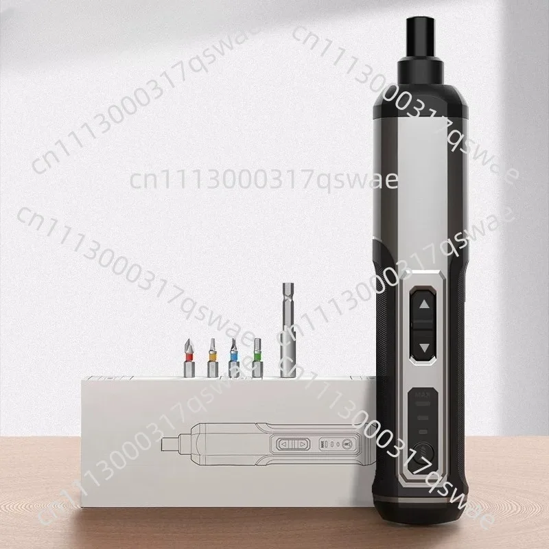Three-speed large torque cordless electric screwdriver battery drill power tool set home maintenance repair