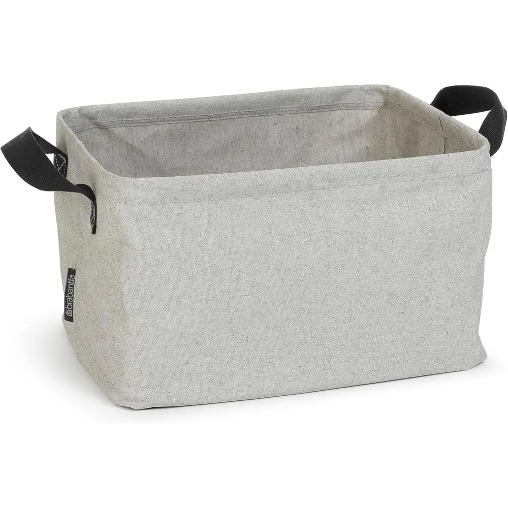 

Collapsible Grey Laundry Hamper with 9 Gallon Capacity and Water-Resistant Coating for Compact Storage in Bathrooms