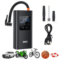 150PSI Portable Wireless/Wired Air Pump Fast Air Compressor for Car Tires Motorcycle Bicycle Ball Accurate Pressure Air Pump