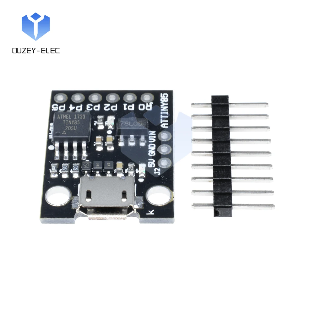 Attiny85 mcu Mikro controller Entwicklungs platine Micro-USB-Schnitts telle Mikro controller für Arduino i2c USB-ATTINY85-20PU-Platine