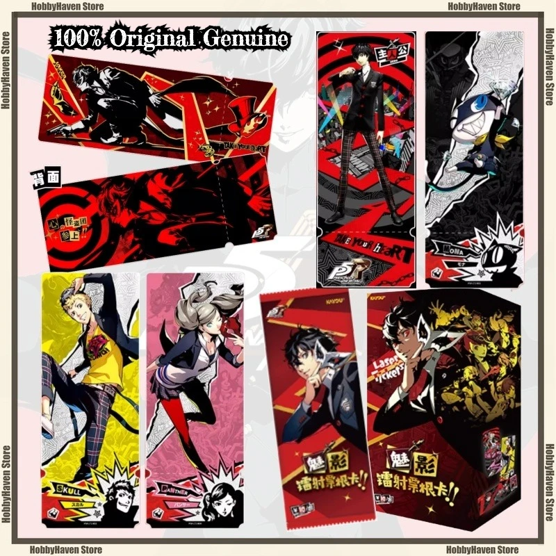 

In Stock Card Game Persona 5 Royal Phantom Laser Ticket Card Official Genuine Game Peripheral Card Collection Gift