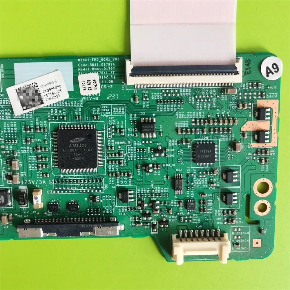 BN41-01797A BN95-00571B T-CON المنطق مجلس LTJ460HN05-H ل UA46ES5500R EH5080R UN46EH5300F LH46EDCPLBC UE46ES5500W UN46EH5000F