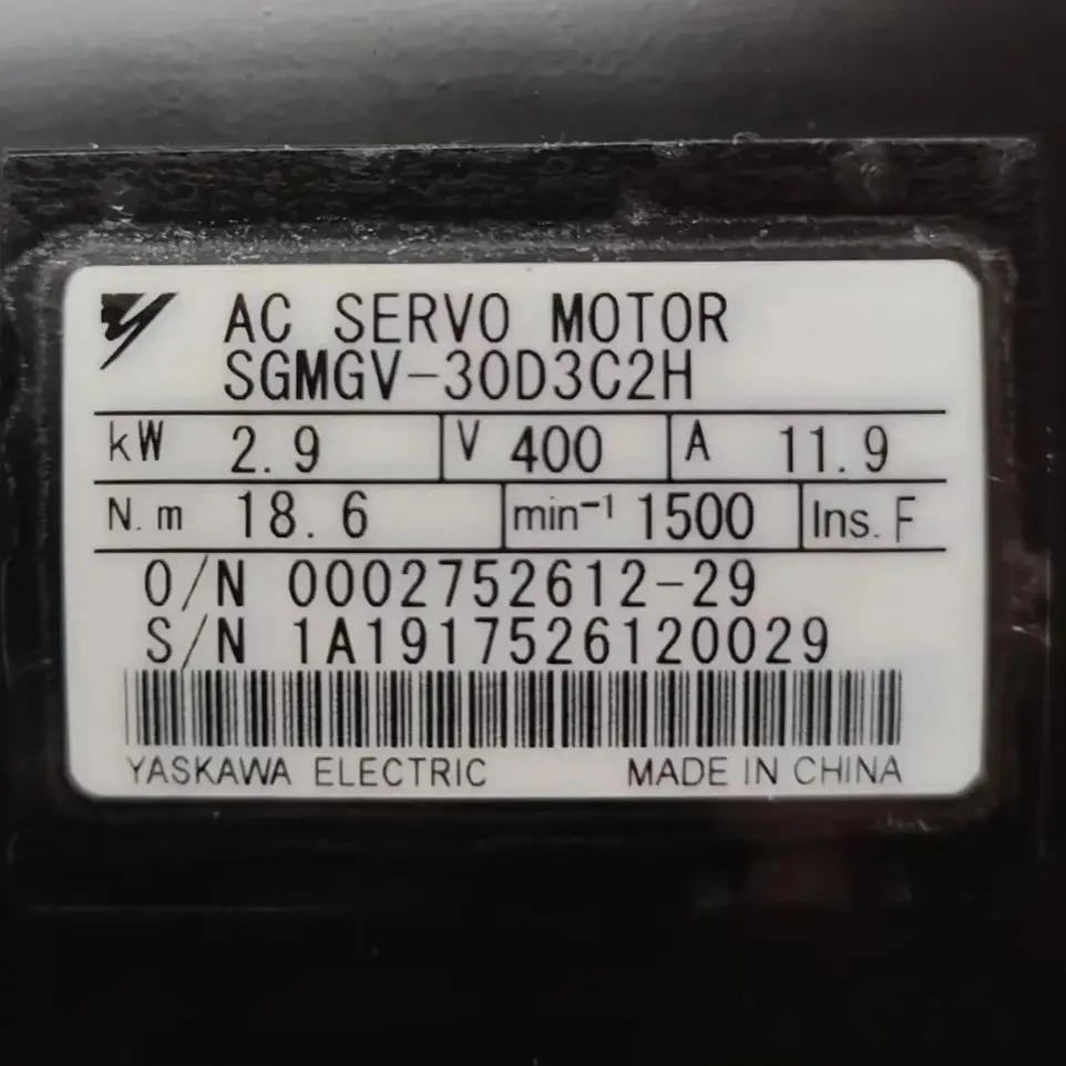 Servo Motor SGMGV-30D3C2H Brand New Original Genuine，Fast shipping，SGMGV 30D3C2H