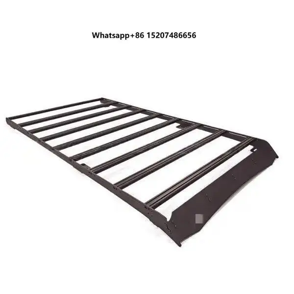 Aluminum Alloy Roof Rack Cross Bars Window Visor Armor for 2010-2023 4Runner 100kg Capacity-Platform Modified Accessories
