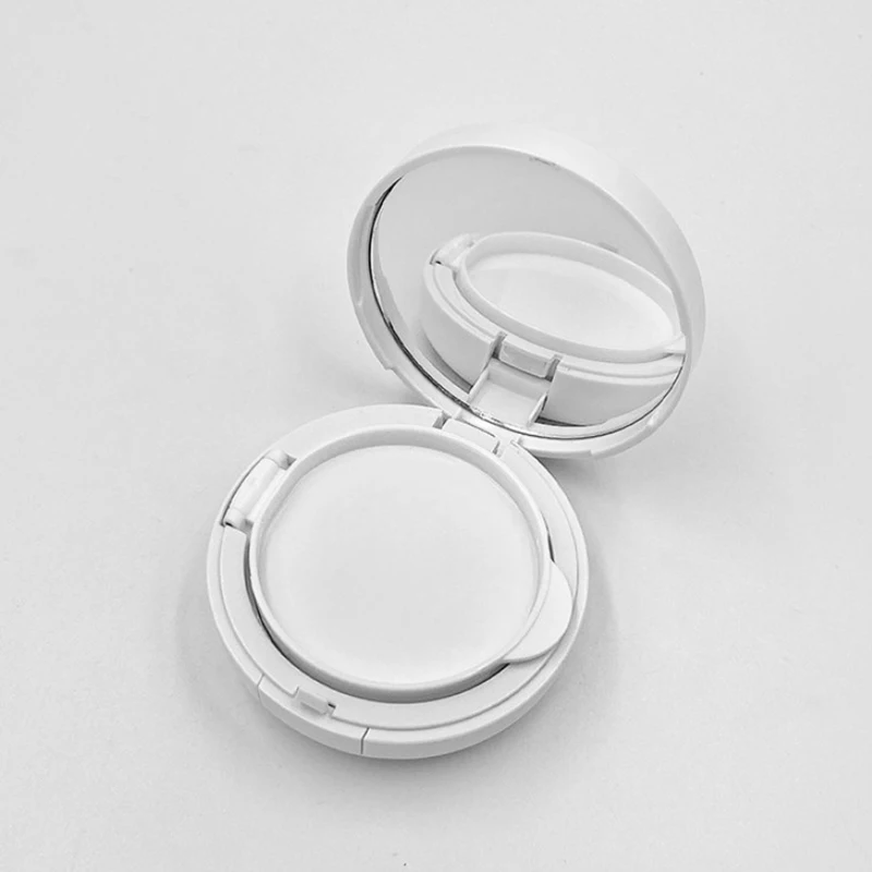 Contenitore per trucco cosmetico portatile con cuscino d'aria vuoto da 15 g/0,5 once con specchio in spugna per polvere per fondotinta in crema BB