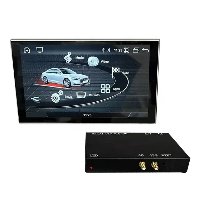 مناسبة لمشغل الوسائط المتعددة XTRONS Android Car Stereo شاشة قابلة للسحب لأودي #1