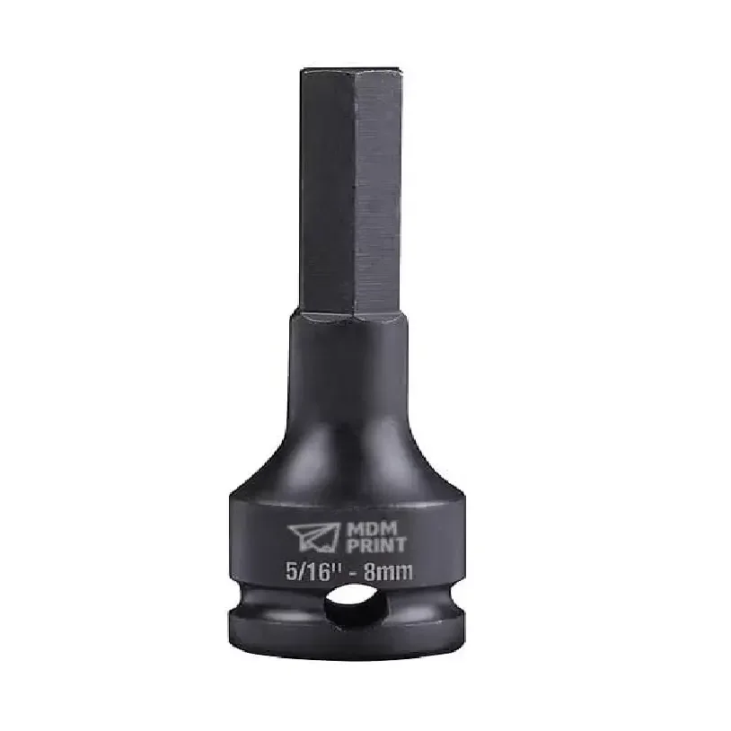 

SHOCKWAVE Lineman's 3/8 in. Drive 5/16 in. - 8mm Hex Bit Socket