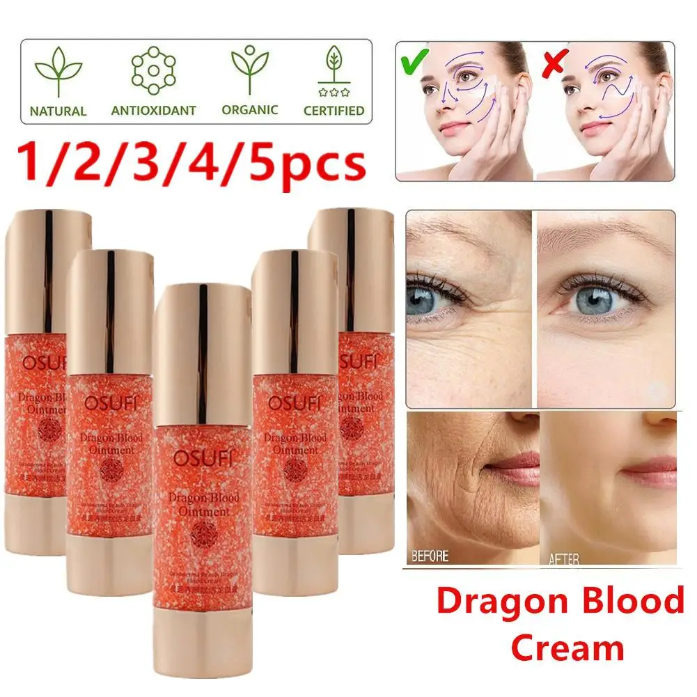 1/2/3/5X Ganoderma Lucidum Nourishing Beauty Activating Dragon Blood Cream Repairs Skin Evenly Skin Tone Finely Pore Brightening