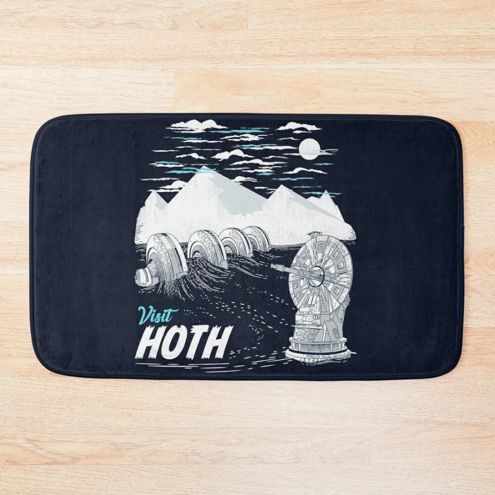 Visit Hoth Bath Mat Set For Bathroom House Entrance Sleeping Room Rugs Mat
