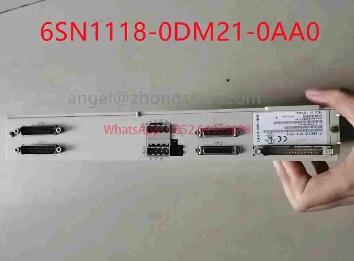 

6SN1118-0DM21-0AA0 SIMODRIVE 611-D CLOSED-LOOP CONTROL PLUG-IN UNIT, 2 AXES,