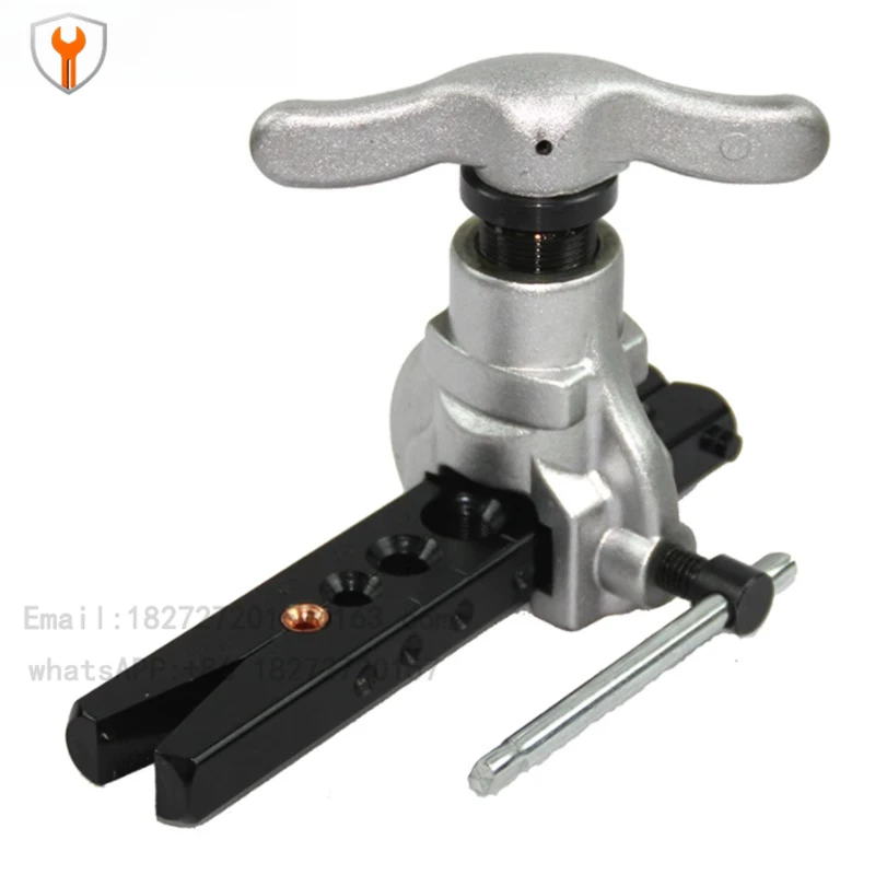 45 ° ratchet eccentric pipe expander CT-806 crooked head top rolling type flaring 2-piece set