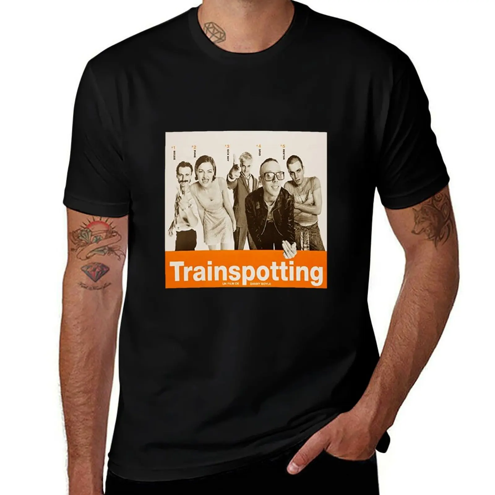 Trainspotting T-Shirt Christmas Theme Tee Top T-Shirt