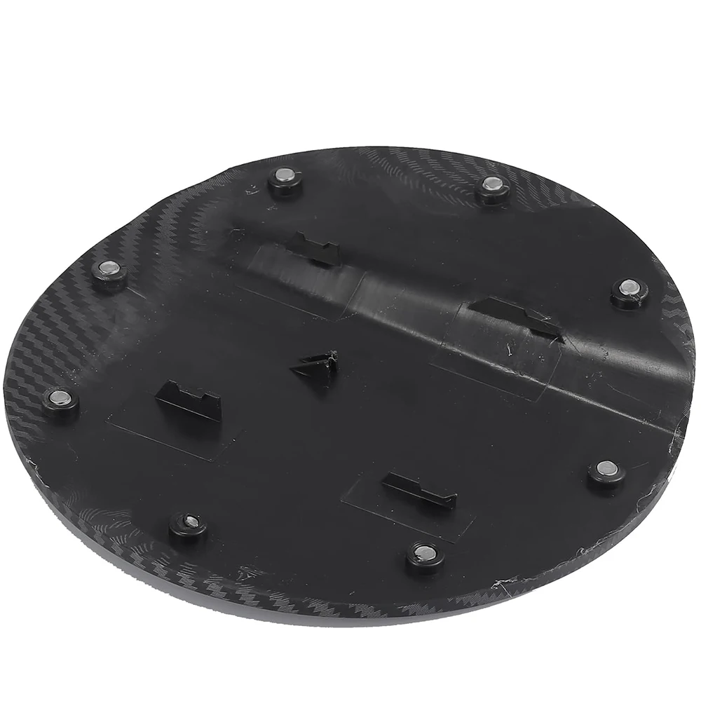 For Mustang 2015-2020 Fuel Tank Cap ABS Fuel Filler Door Protective Cover Exterior Car Mouldings Accessory