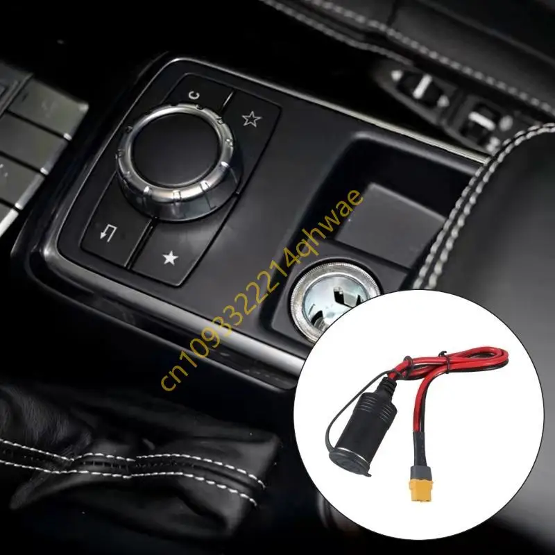 30A Auto Ladegerät Kabel FEURSE SECKET XT60 FEIBLEISTUNGS -ADAPTER -ADAPTERLINE