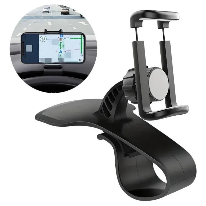 Autotelefonhalter, 360° drehbar, skalierbarer Ständer, universelle Handy-Ständer, Autorack, Armaturenbrett-Halterung für iPhone, Samsung, Xiaomi