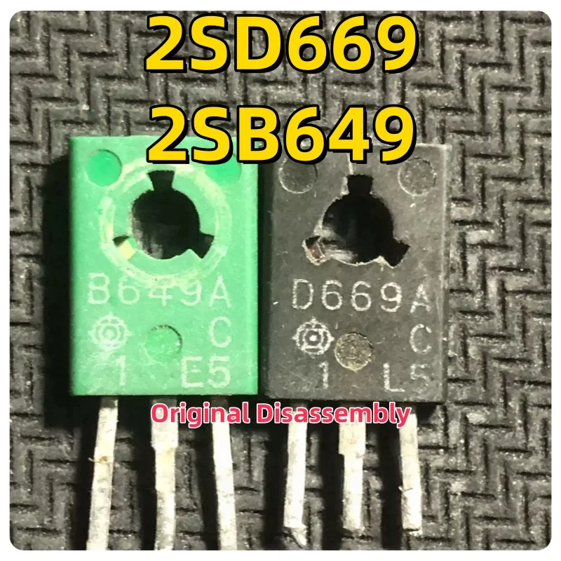 2SD669 2SB649 D669A B649A Brand Original Disassembly 10 Pairs
