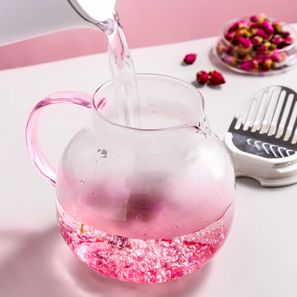 

Cold Water Kettle Food-Safe Material Household Water Pot Multi-Function Glass Teapot Suitable for Dinner Party