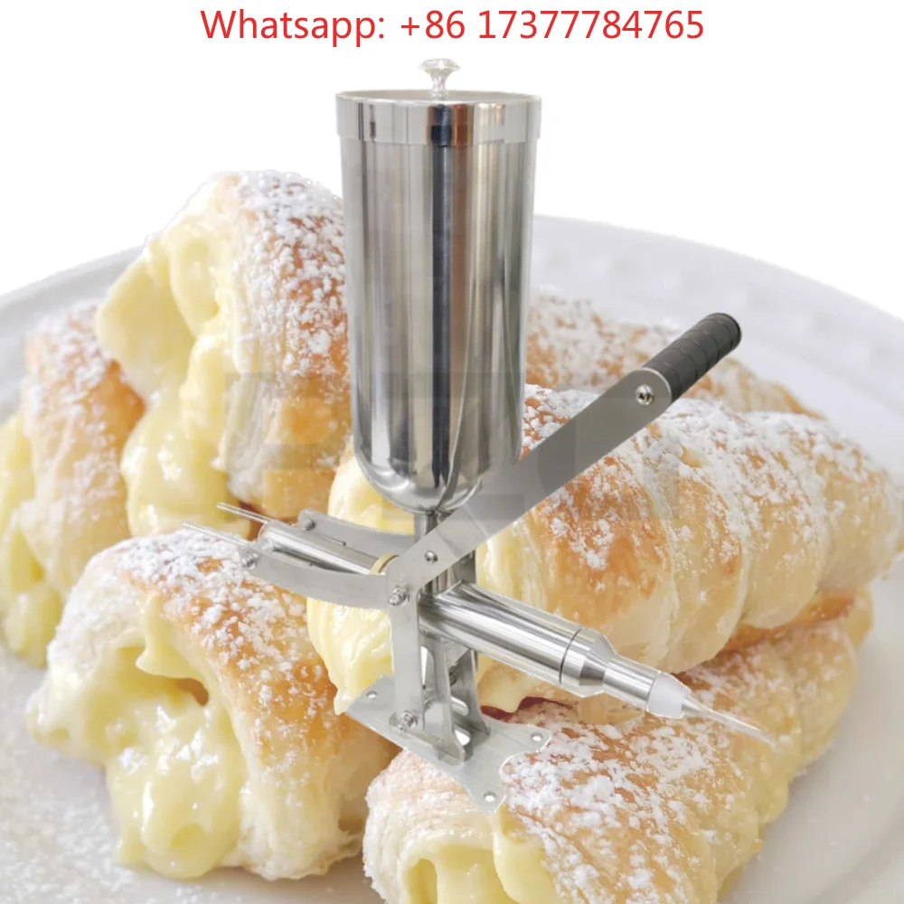 Manual 5L High Quality Churros Filler Sticky Jam Filling Machine Spanish Churros Stuffing Cream  Tool