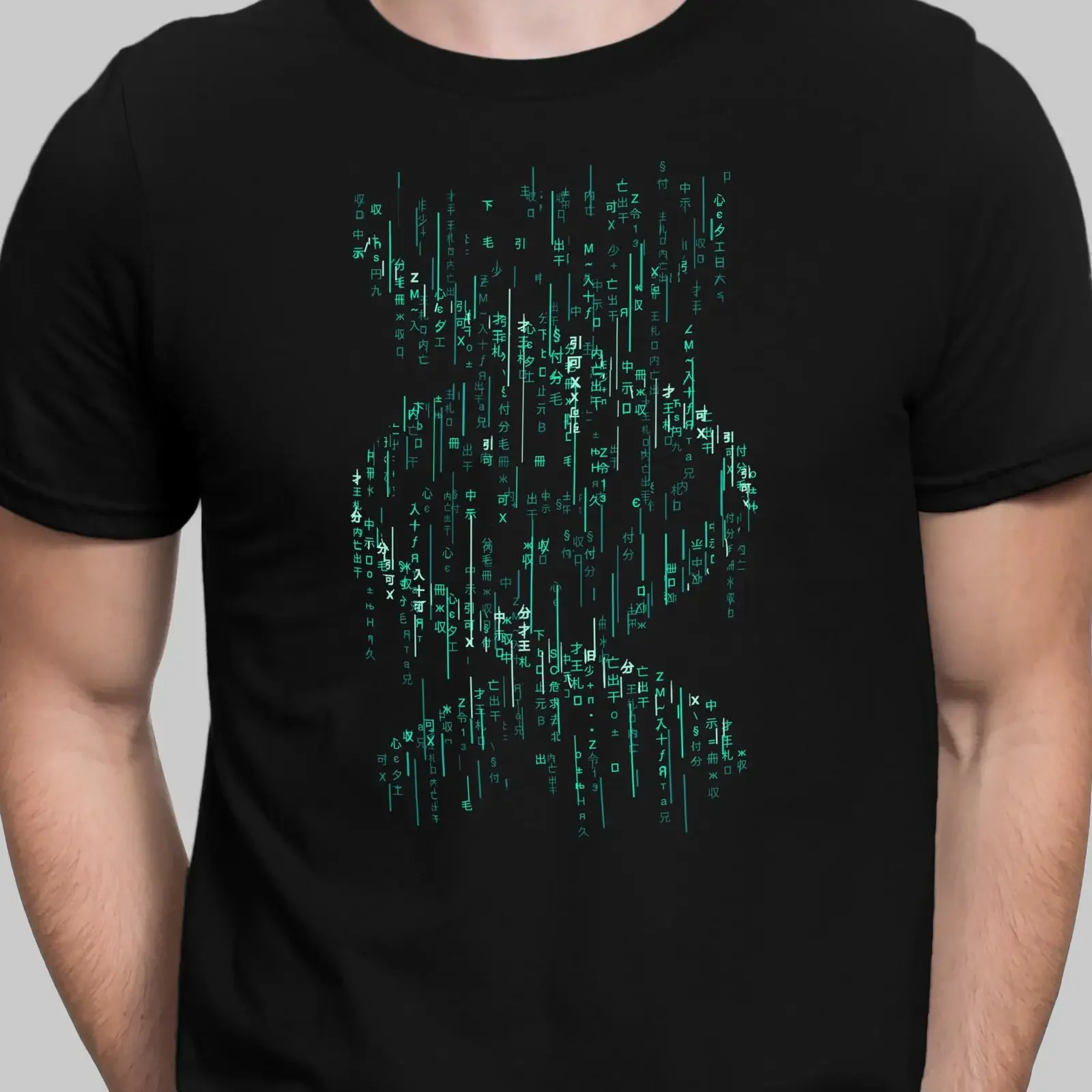 Matrix T Shirt Binary Code Biology Science vintage Washed Soft Stretched Comfortable Top For Everyday Wear designer clothes