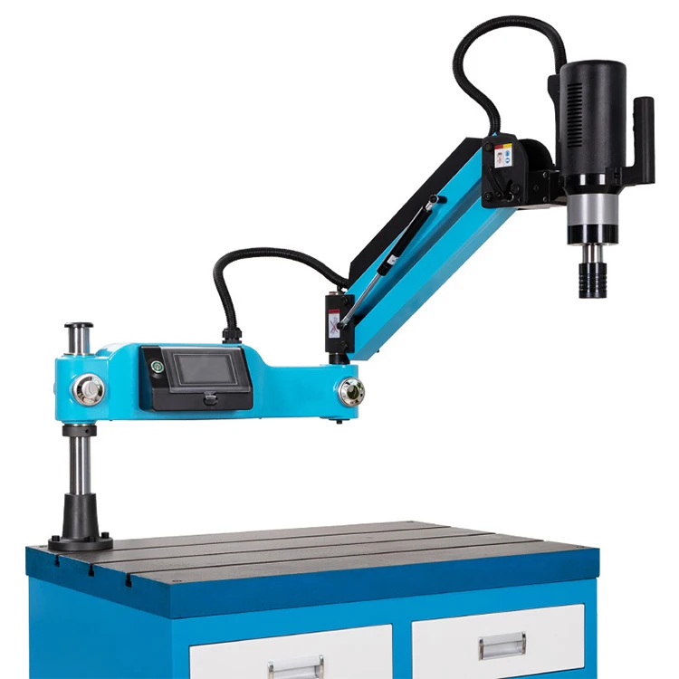 

Servo Tapper Touch Screen Flexible Arm Automatic Drilling Threading Machine M3-M16 Universal Electric Tapping Machine