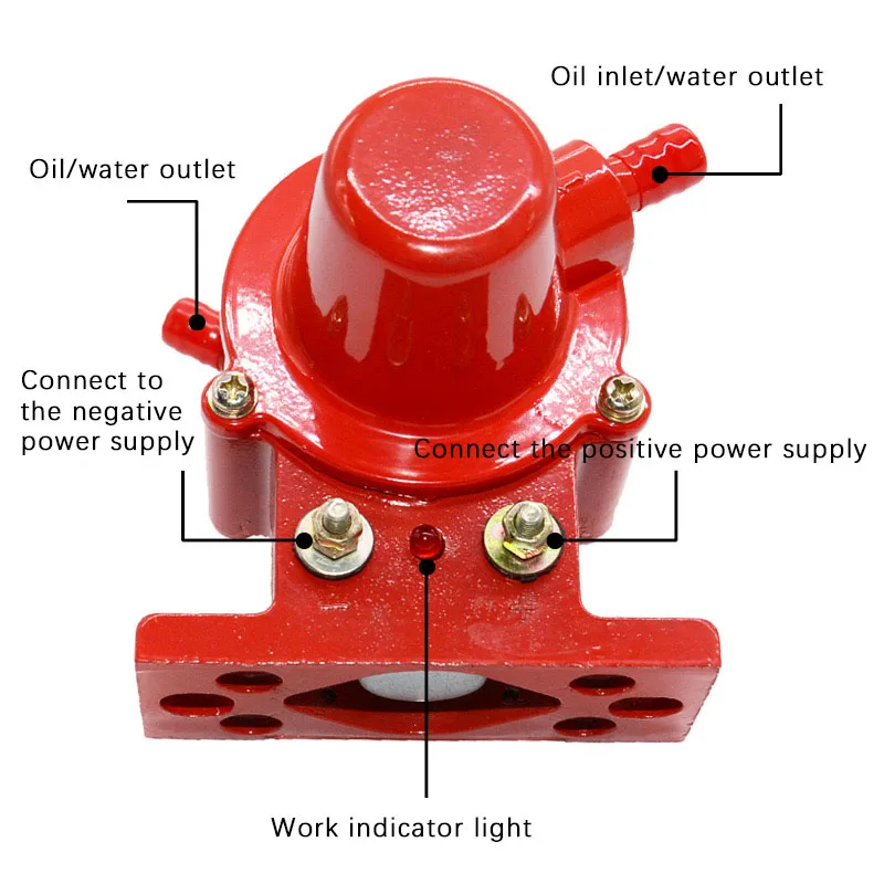 External Electric Oil Pump Oil Pump Transistor Oil Pump Water Pump Diesel Pump Modification Machine Tool Equipment
