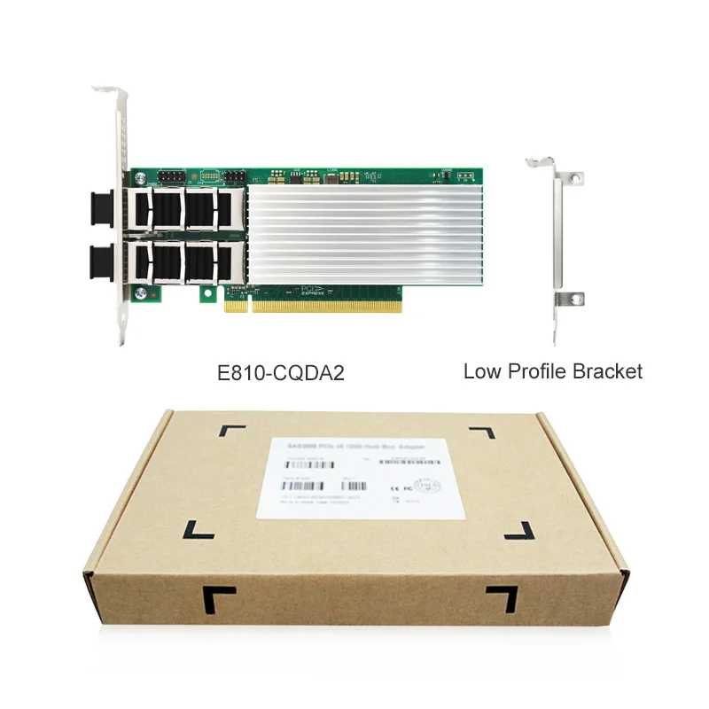 Imagem -05 - Adaptador de Servidor Ethernet Intel Chipconjunto E810 E810-cqda2 100 Gbps Portas Qsfp28 Pcie 4.0x16 Rdma Suportado Teste qc 100 Aprovado