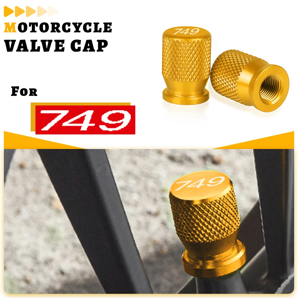 

FOR DUCATI 749 749S 749R 2003-2006 748 748S 748R 1999-2003 749 Motorcycle Accessories Tire Valve Cap Tyre Air Port Cover
