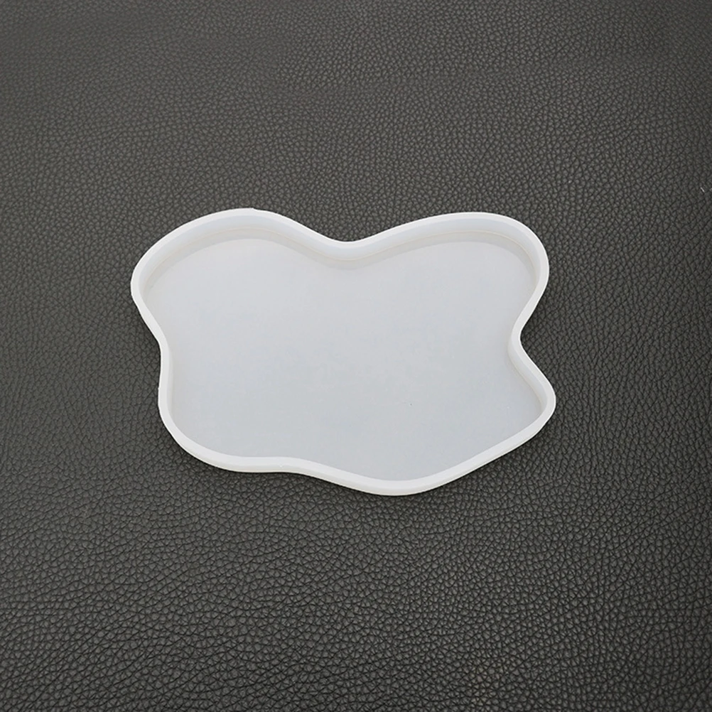 

2PCS Resin Mold Smooth Mirror Surface DIY Coaster Epoxy Silicone Diy Art Mold Mould Craft Reusable Decorations