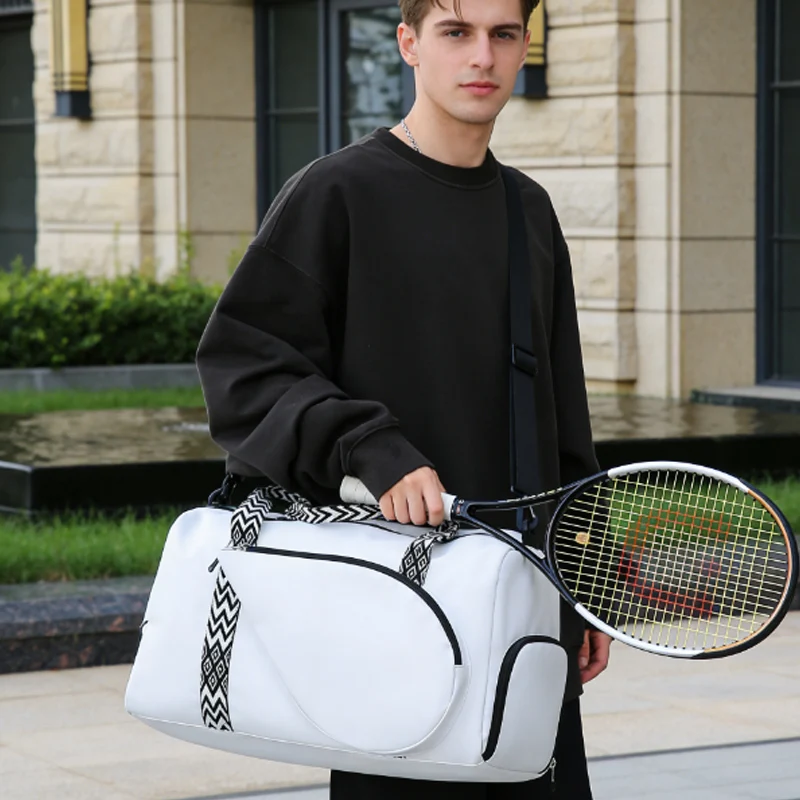 1pcs  Professional Tennis Backpack,Quilted Racket Bag for Women & Men, Portable Sports Bag for Tennis, Pickleball,Gym Training