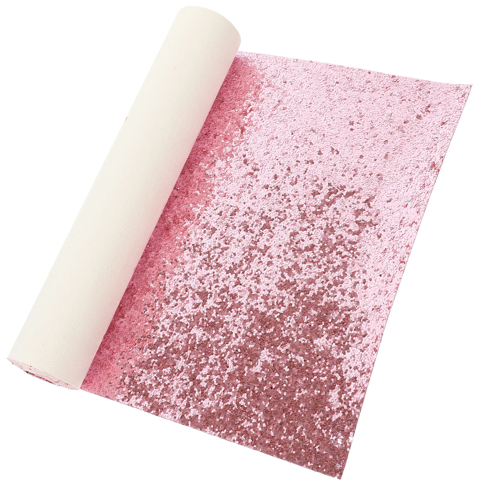 

Sequined Hair Pins Glitter Fabric Home Sewing Sheet DIY Earring Craft Supplies Pu Accessory for