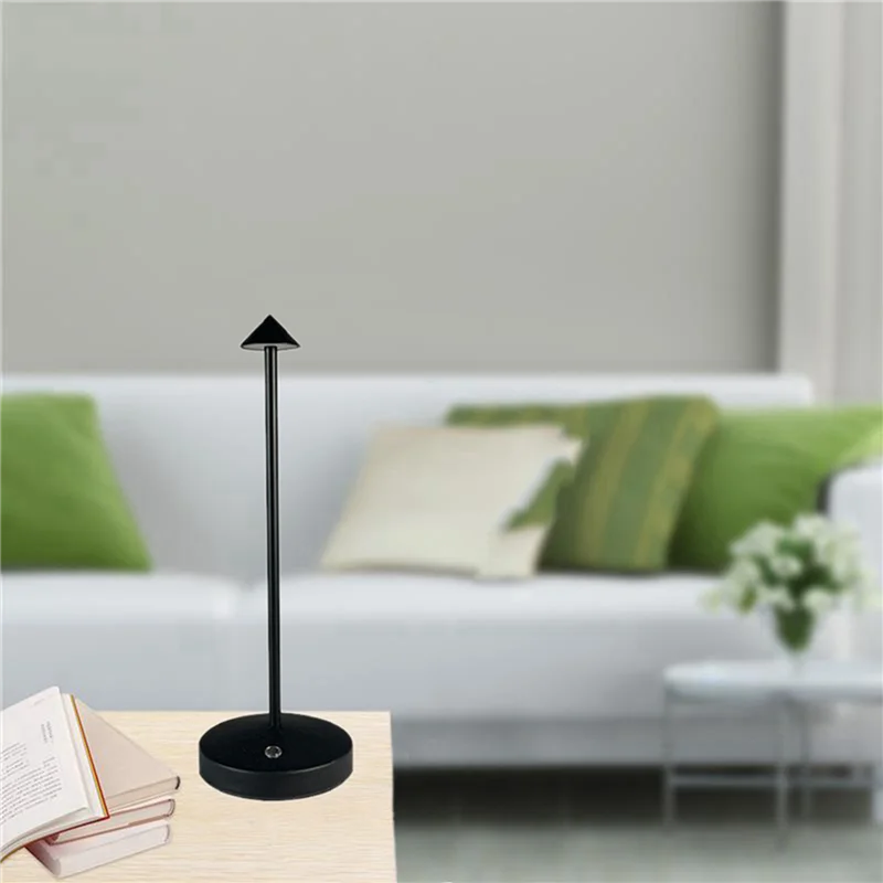 

ABUP-3X 1800Mah Rechargeable LED Table Lamp Modern Touch Adjustment Table Lamp For Bedroom Restaurant Decoration Light White