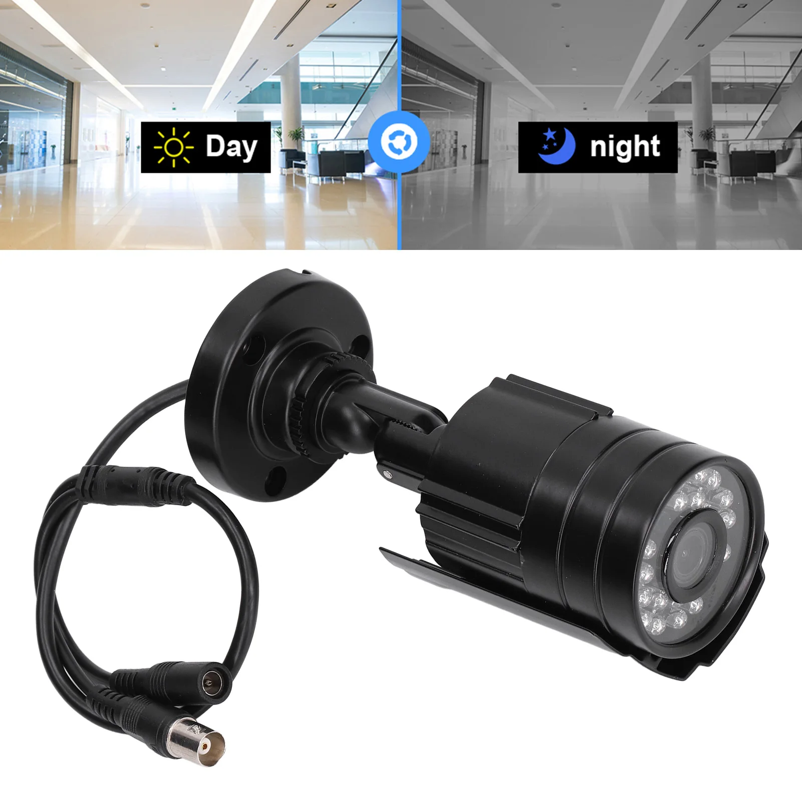

Analog CCTV Camera Infrared Night Vision IP66 Waterproof Clear Image 1080P Full HD 2MP Security Cameras for Outdoor for Indoor