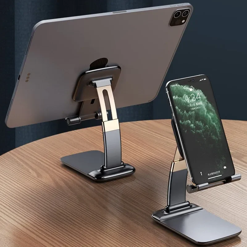 Freely Adjustable Bracket for Mobile Phone Tablet PC MP4 MP5 Portable Folding Telescopic Lifting Desktop Spin Non Slip Mat Stand