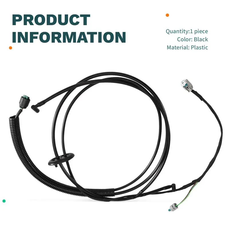 【Top Sale !!】Front Windshield Washer Hose Piping With Heating 61608364200 For BMW 5 Series E39 1996-2003 520I/525I/530I/540I/M5
