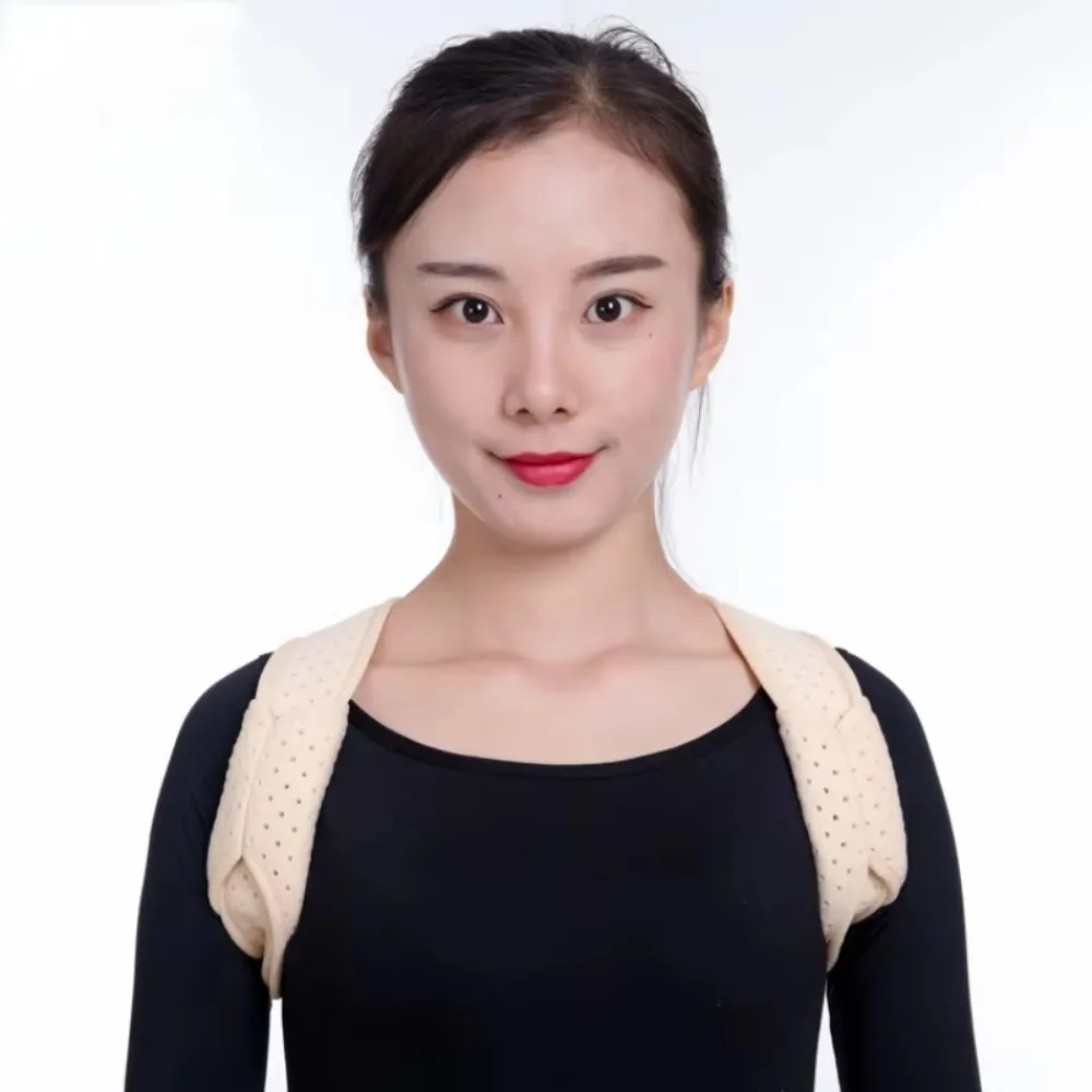 Adult Kid Collarbone Sling Injuries Fracture Shoulder Support Strap Clavicle Brace Back Posture Corrector Broken Composite Cloth