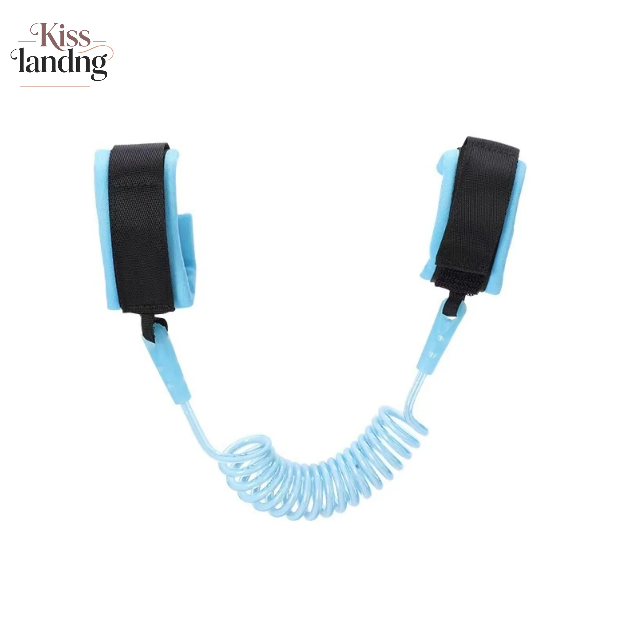 

Kids Anti-Lost Wrist Link 2 Color Options Retractable Coiled Safety Harness for Toddlers Outdoor Walking