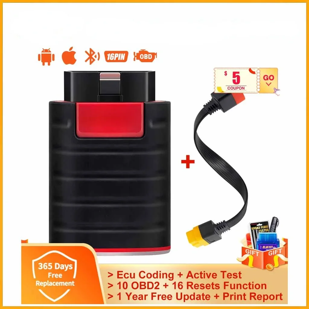 Thinkcar Thinkdiag HOT Version All System Diagnostic Tool 16 Resets Service Ecu Coding Active Test OBD2 Scanner 1 Year Free