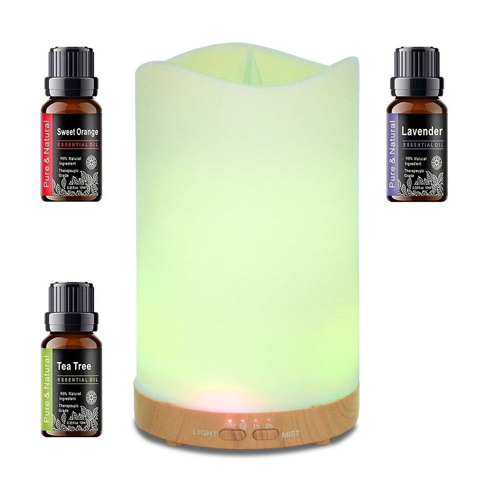 

Essential Oil Diffuser Humidifier for Room, Auto Shut-Off, Quiet Mist, Yoga Meditation Gift