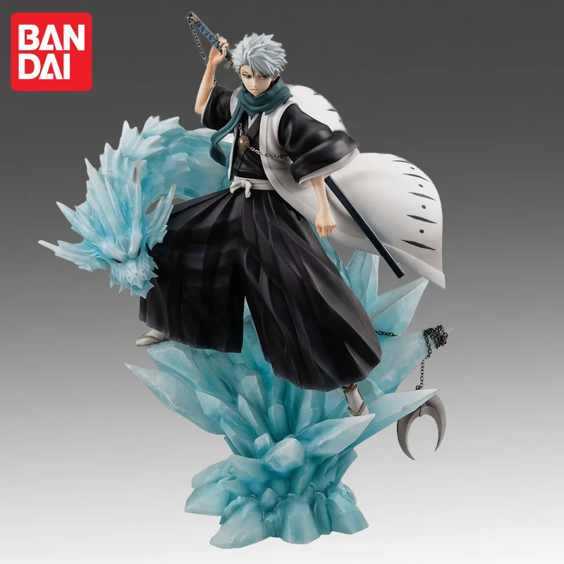 

In Stock Bandai Original Megahouse Bleach Hitsugaya Toushirou Action Figure Model Doll Brand New Boxed Anime Characters Toys