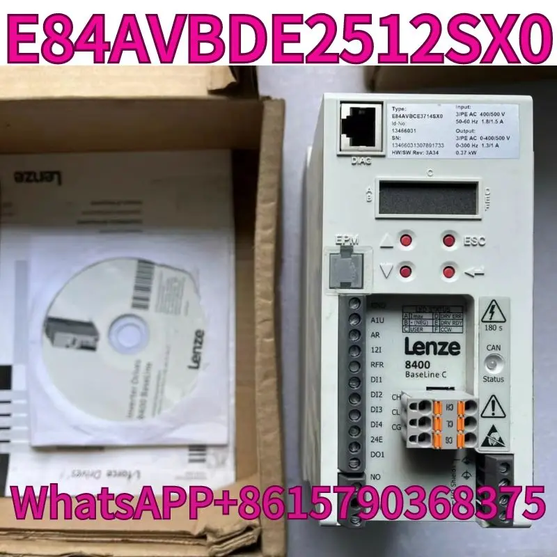 New frequency converter E84AVBDE2512SX0 13466005 with a 0.25KW warranty for one year and fast delivery