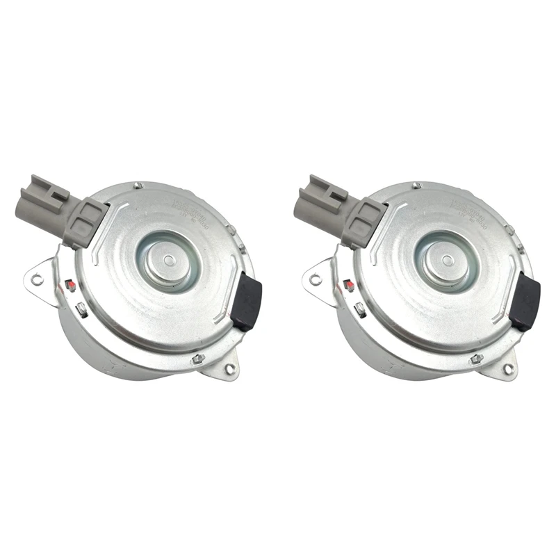 

2X Auto Air Conditioner Cooling Fan Motor For Toyota Vios Yaris 2013 16363-0Y040 163630Y040 268000-8030