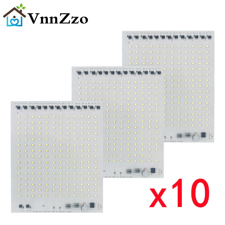 

10 PCS SMD2835 Chip AC220V No need driver 200W 150W 100W 10W 20W 30W 50W light source For Spotlight LED Bulb light kit wholesale