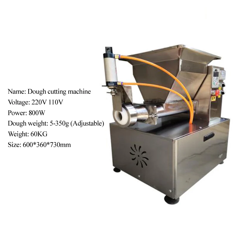 Picture 3: Industrial Automatic Dough Cutter And Rounder Pizza Dough Roller Cutting Machine Bread Making Machine