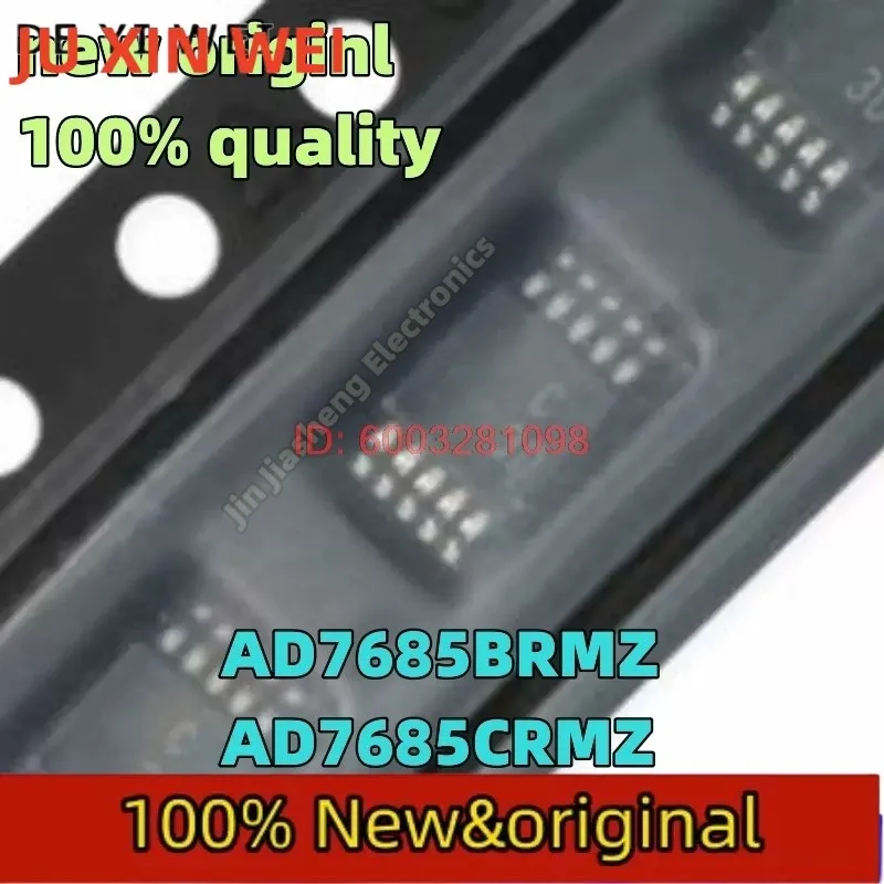 (5piece) 100% New  AD7685ARMZ C4H AD7685BRMZ C3D AD7685CRMZ C4J AD7685 MSOP10 Chipset