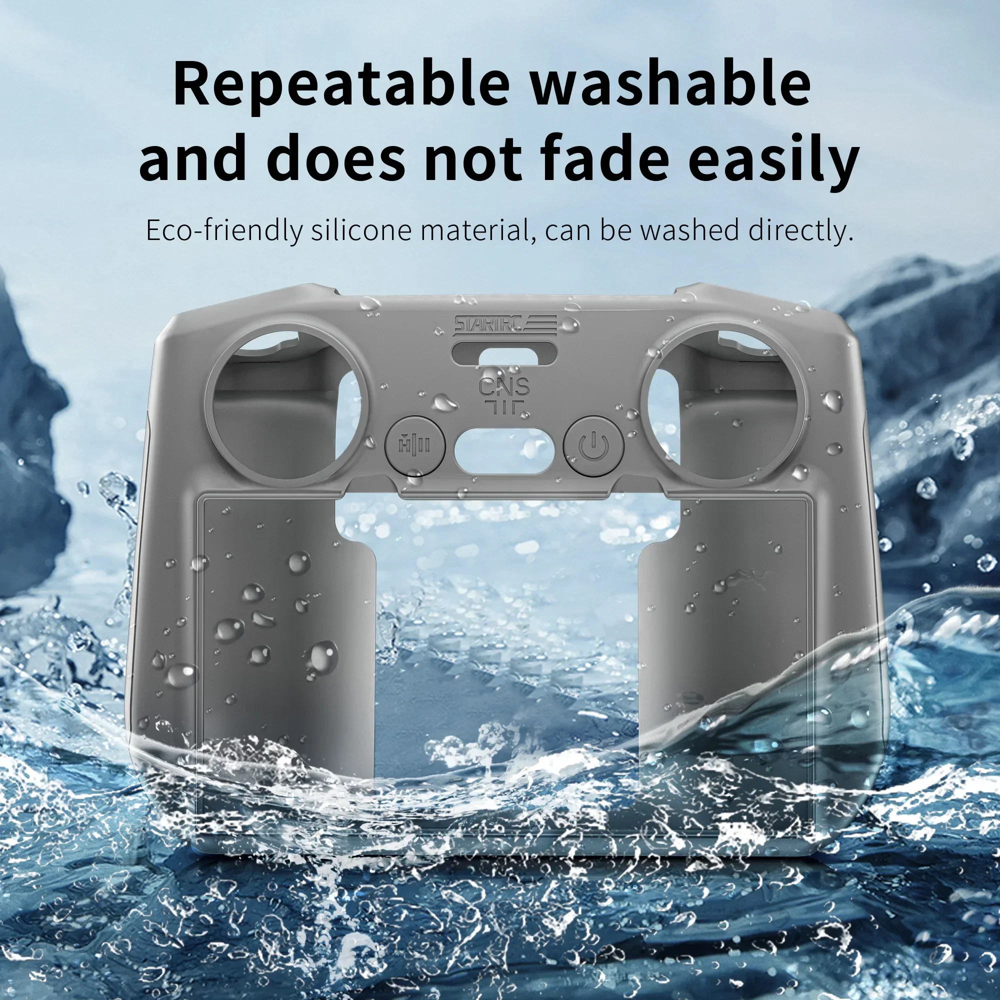 Powerwin-dji rc 2およびrcリモコン用の防塵シリコンカバー,dji air 3,mini 4 pro用の保護ケース,ドローンアクセサリー