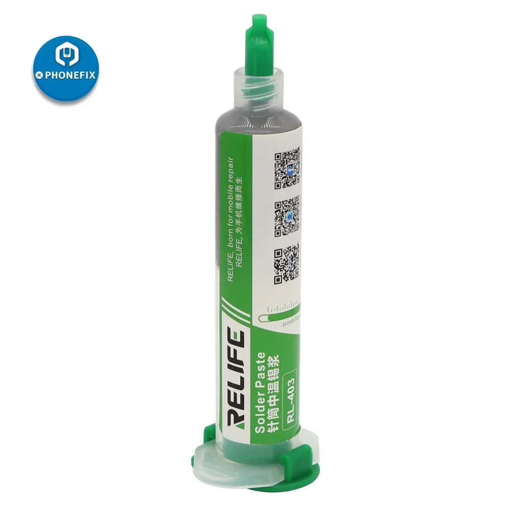 بغا لحام لصق RL-403 1 قطعة حقنة الجريان 10CC 183 درجة Sn63 غير نظيفة لحام لصق ل PCB PGA بغا مصلحة الارصاد الجوية لحام إصلاح